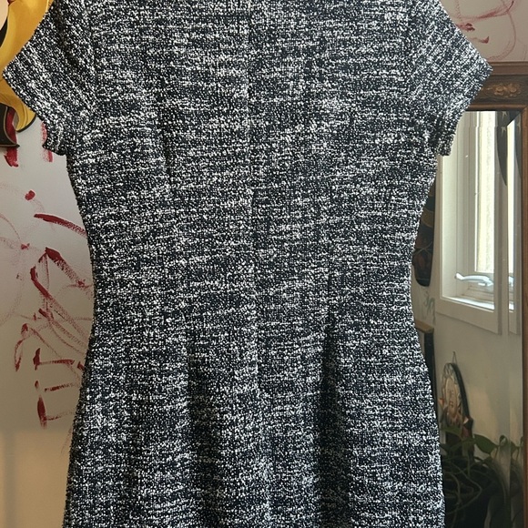 5/$20  Blue Gray and White Tweed Dress - Picture 12 of 16
